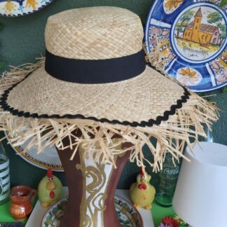 Pamela playera de paja