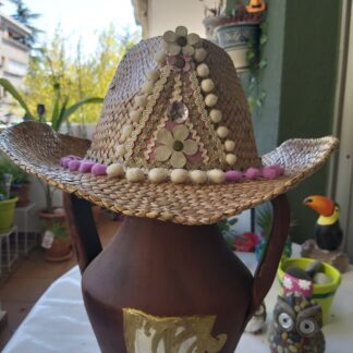 Cowboy con tonos fresa y beige